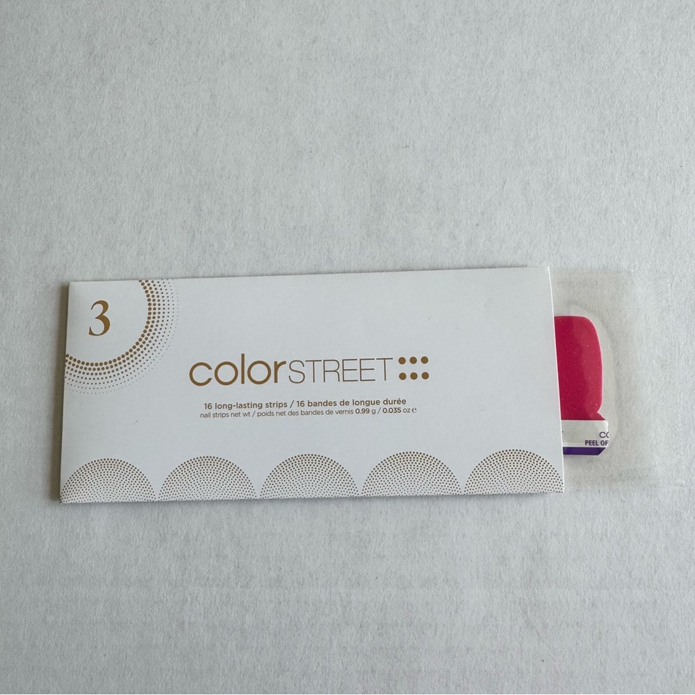 *Exclusive* Color Street: Ladies Night | Pink Rose Gold Glitter Party Neon Sheer - Picture 3 of 14